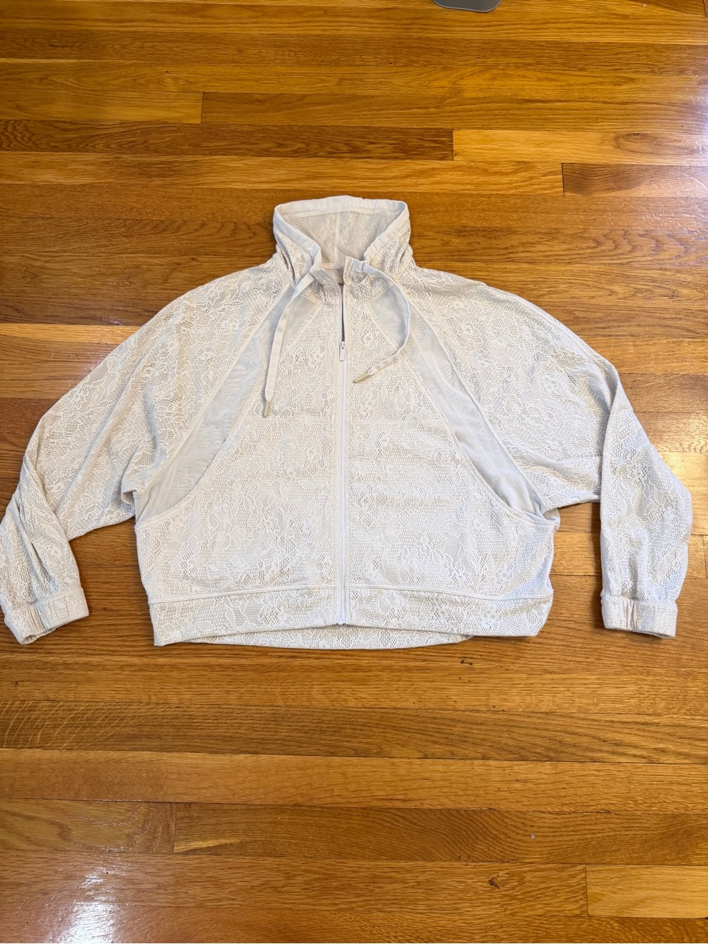 Lululemon In Depth Jacket *Lace Light Chrome - Size Est 10 (M/L)